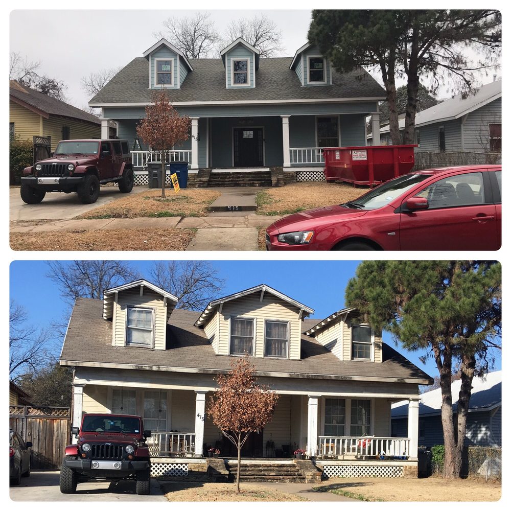 Slide of Rowe's Roofing