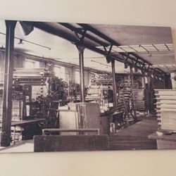 Druckhaus Am Main - So sah's hier früher aus