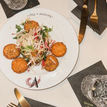 Vanderpump A Paris - Goat cheese cakes - French Near Me - Las Vegas, Nevada Vanderpump A Paris - Goat cheese cakes - French Near Me - Las Vegas, Nevada