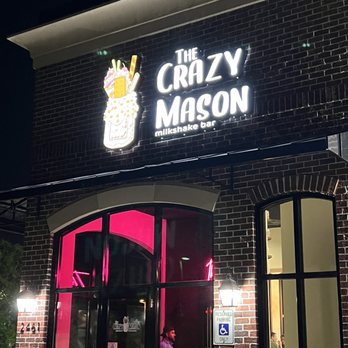 The Crazy Mason - Outside - Desserts Near Me - Myrtle Beach, South Carolina