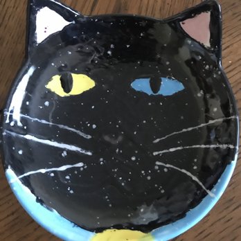 It's Yours Pottery - This is Chrom, short for Heterochromia. He is a good boy and keeps my spoons from touching the counter while I'm cooking. - Paint-Your-Own Pottery Near Me - Omaha, Nebraska