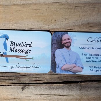 Bluebird Massage - Bluebird Massage business card info. - Massage Therapy Near Me - Fairhope, Alabama Bluebird Massage - Bluebird Massage business card info. - Massage Therapy Near Me - Fairhope, Alabama