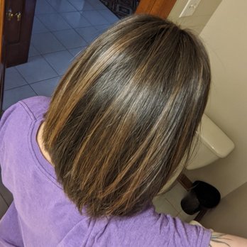 Fringe Beauty Lounge - No grays, new highlights and overall tone - Hair Salons Near Me - Wexford, Pennsylvania