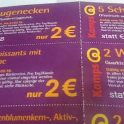 Kamps - Gutscheine noch bis 27.2. gültig.
