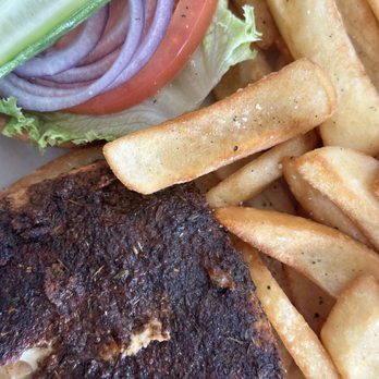 Howley's Restaurant - Giant 8 oz. Mahi Sandwich - Diners Near Me - West Palm Beach, Florida