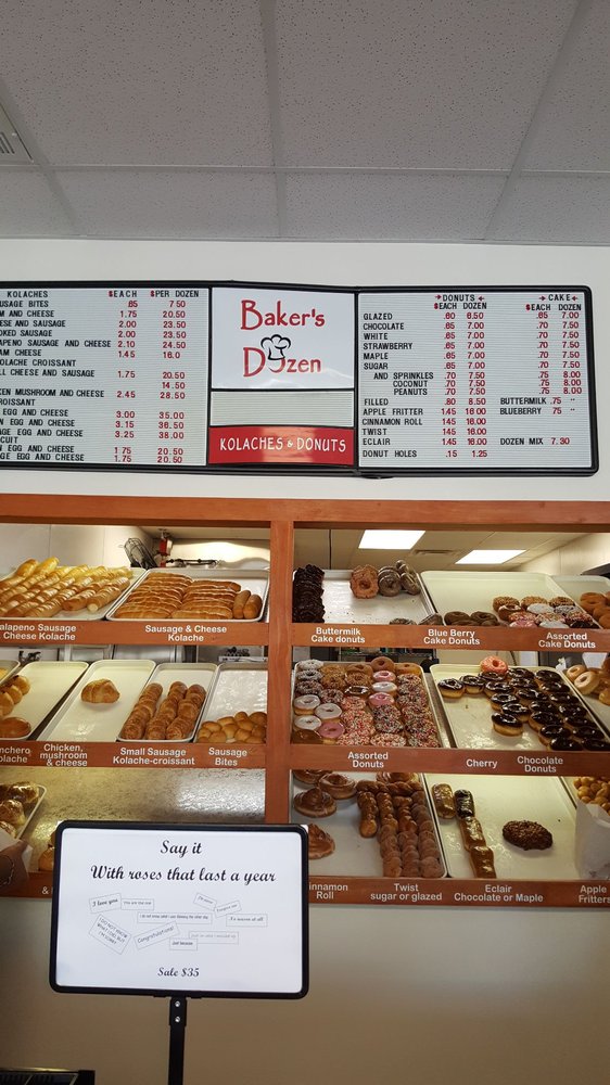 Baker's Dozen Kolaches & Donuts Logo