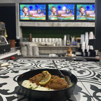 Latte Lounge + HG Eatery - Catfish and grits - Breakfast & Brunch Near Me - St. Louis, Missouri Latte Lounge + HG Eatery - Catfish and grits - Breakfast & Brunch Near Me - St. Louis, Missouri