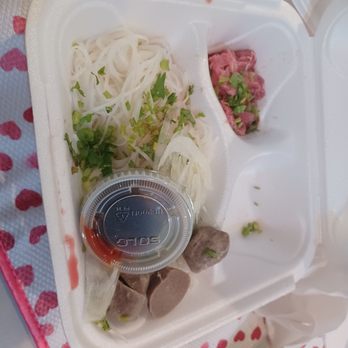 Pho Akaushi Orlando - Wagyu beef, meatballs and the rice noodles for the pho - Vietnamese Near Me - Orlando, Florida Pho Akaushi Orlando - Wagyu beef, meatballs and the rice noodles for the pho - Vietnamese Near Me - Orlando, Florida