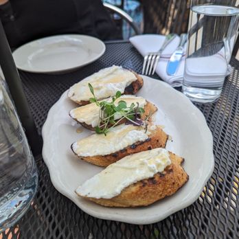The Salt House - Honey/Goat Cheese Crostini. - Gastropubs Near Me - New Hope, Pennsylvania