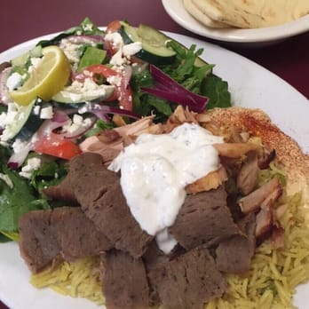 Olive Tree Mediterranean Restaurant - #3 mixed plate - Mediterranean Near Me - Kent, Washington Olive Tree Mediterranean Restaurant - #3 mixed plate - Mediterranean Near Me - Kent, Washington