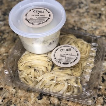 Ceres - Take home pasta bundles and cacio e pepe - Cafes Near Me - Tucson, Arizona Ceres - Take home pasta bundles and cacio e pepe - Cafes Near Me - Tucson, Arizona