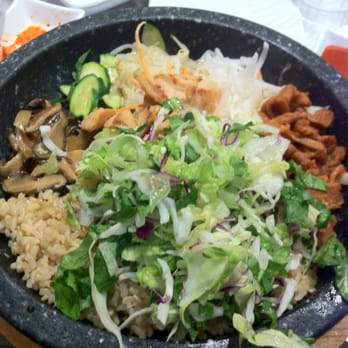 Bibimbowl - Double meat - spicy pork and chicken breast - Korean Near Me - Sunnyvale, California Bibimbowl - Double meat - spicy pork and chicken breast - Korean Near Me - Sunnyvale, California