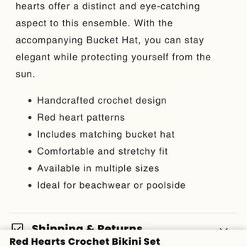 Mabel Love - As you can see it says it comes with bucket hat - Women's Clothing Near Me - Miami, Florida