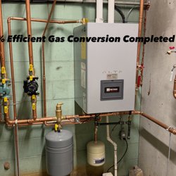Boyd Heating & Cooling - Oil to Natural Gas Combi-Boiler Conversion