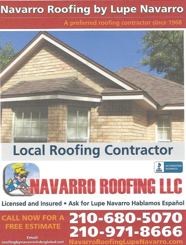 Slide of Navarro Roofing
