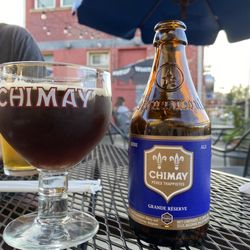 Gordo's Pub & Grill - Chimay on Gordo's patio