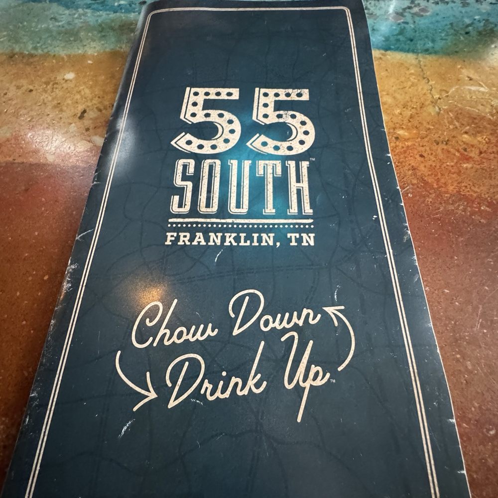 55 South - Franklin - Menu - Southern Near Me - Franklin, Tennessee 55 South - Franklin - Menu - Southern Near Me - Franklin, Tennessee