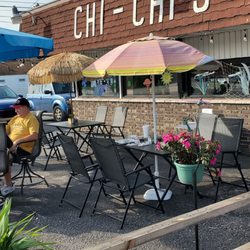 Chi Chi's Restaurant - Outside seating. Next to highway. But service and food is amazing!!