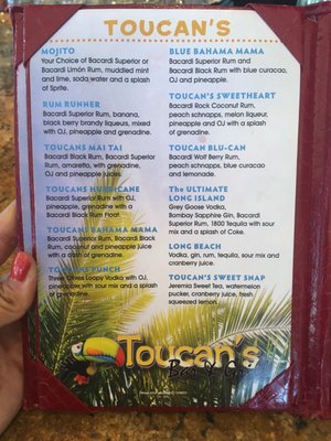 Menu photo 4 Toucans Bar & Grill Clearwater, FL