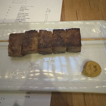 Taisho - Pork belly skewers. Good. - Sushi Bars Near Me - Sherman Oaks, California