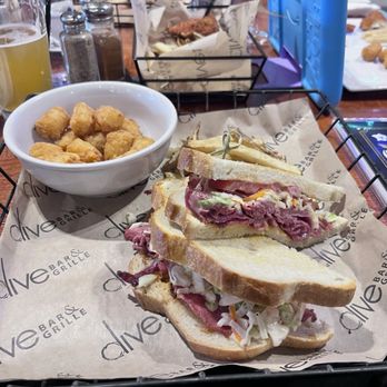 Dive Bar & Grille - Macho Man Ruben - Breakfast & Brunch Near Me - Savage, Maryland