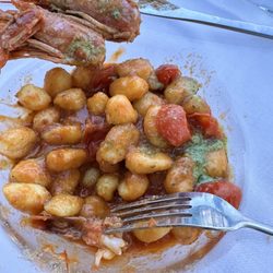 La Terrazza - shrimp gnocchi.