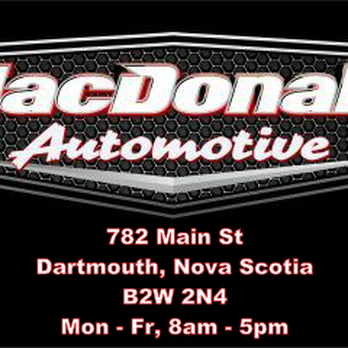 MacDonald Automotive - Our Logo and contact information with services. - Auto Repair Near Me - Dartmouth, Nova Scotia MacDonald Automotive - Our Logo and contact information with services. - Auto Repair Near Me - Dartmouth, Nova Scotia