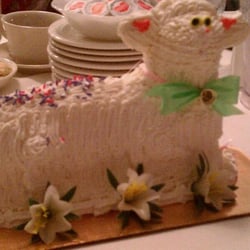 Polonia Banquets - Easter lamb cake.