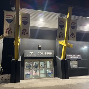 Chilliwack Chiefs - Side entrance. - Stadiums & Arenas Near Me - Chilliwack, British Columbia