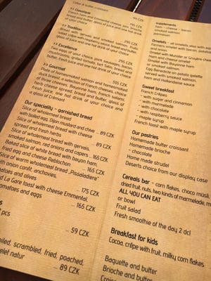 Menu photo 2 La Gare Prague, PR