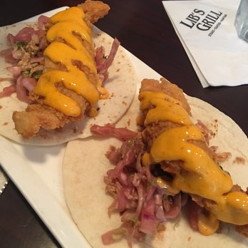 Lib's Grill - Crispy fish tacos so good - Seafood Near Me - Perry Hall, Maryland