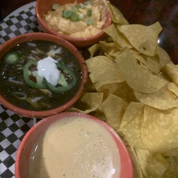Funny Bone - Dip trio add extra chips for 1.50 - Comedy Clubs Near Me - Virginia Beach, Virginia Funny Bone - Dip trio add extra chips for 1.50 - Comedy Clubs Near Me - Virginia Beach, Virginia