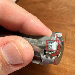 Sturm Ruger & Co - Damaged rear bolt