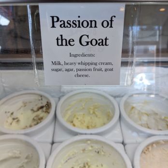 Icecycle Creamery - Passion of the Goat ingredients - Ice Cream & Frozen Yogurt Near Me - Reno, Nevada Icecycle Creamery - Passion of the Goat ingredients - Ice Cream & Frozen Yogurt Near Me - Reno, Nevada