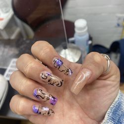 Purple bday set w art 2023