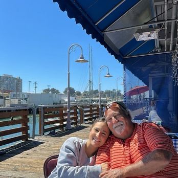 Scoma's Restaurant - Me and my daughter seating outside !! - Seafood Near Me - San Francisco, California Scoma's Restaurant - Me and my daughter seating outside !! - Seafood Near Me - San Francisco, California
