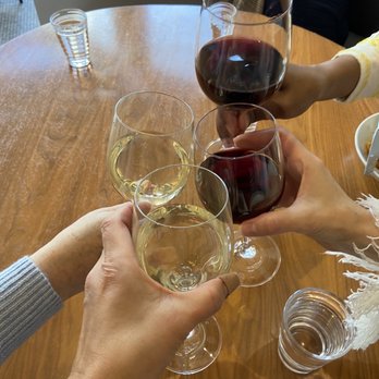 Stella 34 Trattoria - Cheers w Sauvignon Blanc Cantina Lavis 2020 Montepulciano Collegiata 2019 - Italian Near Me - New York, New York Stella 34 Trattoria - Cheers w Sauvignon Blanc Cantina Lavis 2020 Montepulciano Collegiata 2019 - Italian Near Me - New York, New York
