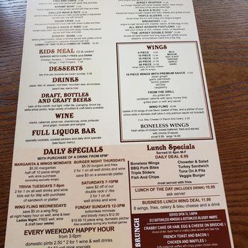 Jersey's Wings - Sports Bars Near Me - Pembroke Pines, Florida