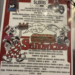 Garage Bar Willoughby - Menu 12/19/25
