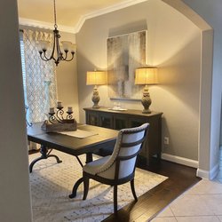 Plantation Furniture - Painting and lamps.