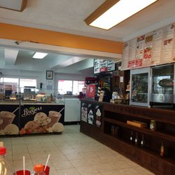Anthony's Pizzeria and Ice Cream Parlor - From a table inside the pizza shop.