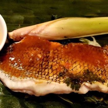Wayan - Steamed black sea bass - Indonesian Near Me - New York, New York Wayan - Steamed black sea bass - Indonesian Near Me - New York, New York