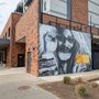 Photo of George Clinton Mural