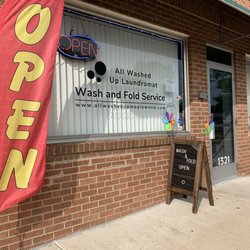 All Washed Up Laundromat - Wash and fold now open!