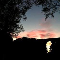 Porthkerry Country Park - The Viaduct at Dusk.