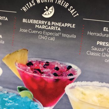 Chili's - What the blueberry & pineapple margarita is supposed to look like ! - American Near Me - San Bruno, California Chili's - What the blueberry & pineapple margarita is supposed to look like ! - American Near Me - San Bruno, California