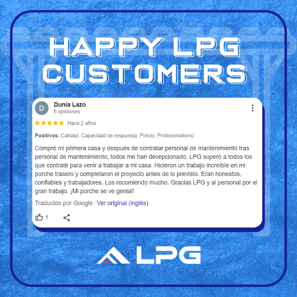 Slide of LPG Screens Enclosure