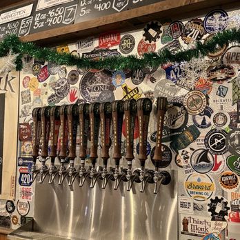 Thirsty Monk - Green Man Brewery selection on tap. - Breweries Near Me - Asheville, North Carolina
