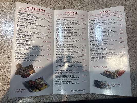 Menu photo 1 Princess Pita Mediterranean Restaurant - Tempe Tempe, AZ Menu photo 1 Princess Pita Mediterranean Restaurant - Tempe Tempe, AZ