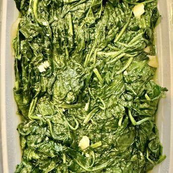 Cheng's Asian House - Sauteed Spinach with Garlic - simply delicious! - Shanghainese Near Me - Chantilly, Virginia Cheng's Asian House - Sauteed Spinach with Garlic - simply delicious! - Shanghainese Near Me - Chantilly, Virginia